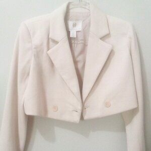 House of Harlow womans cropped Blazer